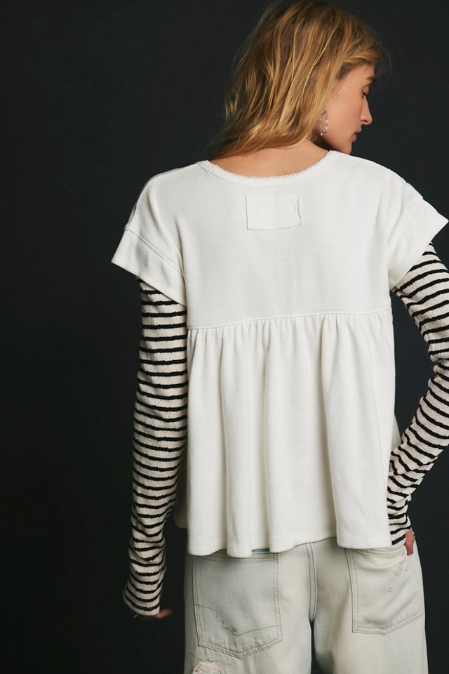 We The Free Twiggy Babydoll Top #1