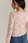 Kira Lace Long Sleeve Top