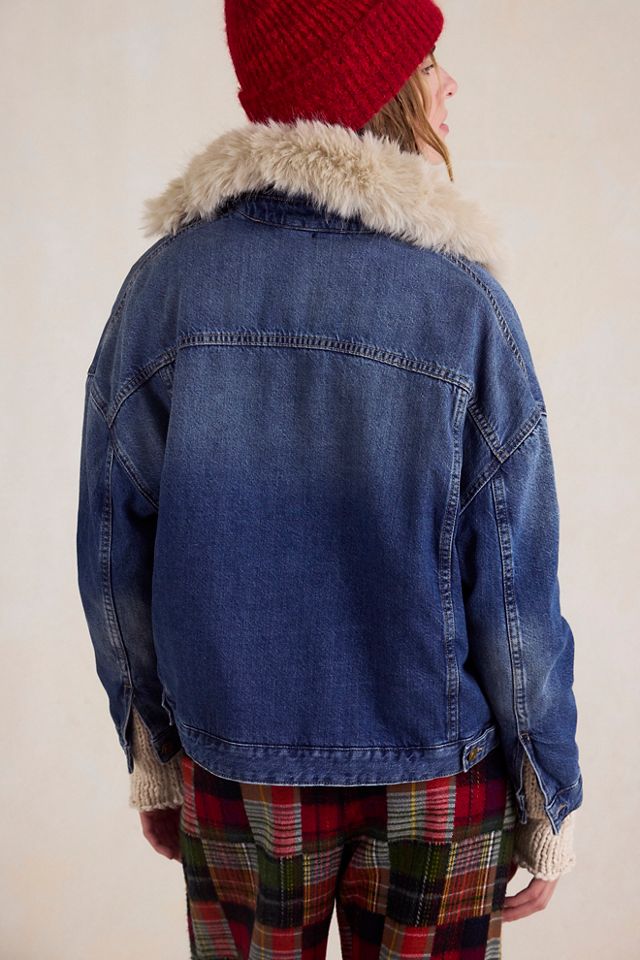 Veste Opal Swing à col en fausse fourrure #4