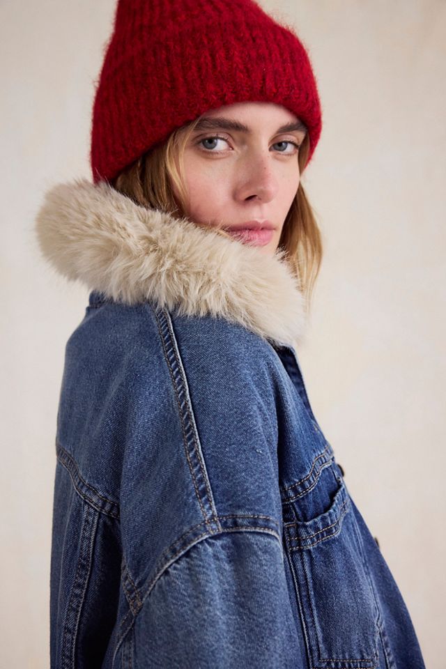 Veste Opal Swing à col en fausse fourrure #6