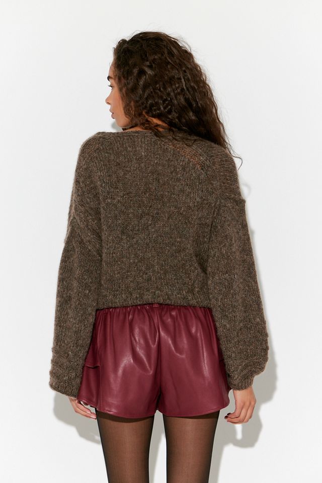 Star Dust Ruffle Vegan Shorts #2