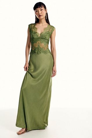 THIRD FORM Visions Lace Maxi Dress