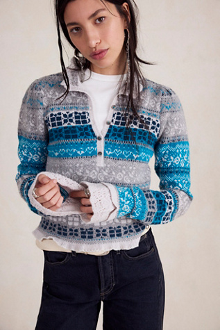 Gift Wrapped Henley Top