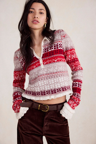 Gift Wrapped Henley Top