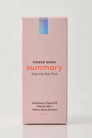 Гель для душа с экстрактом ивовой коры Summary Power, цвет: Effervescent Ginger — фото 5