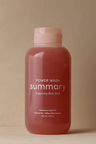 Гель для душа с экстрактом ивовой коры Summary Power, цвет: Effervescent Ginger — фото 7