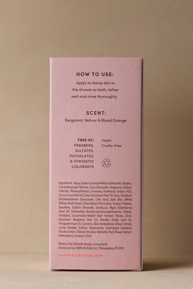 Summary Power Body Wash with Exfoliating Willow Bark #9