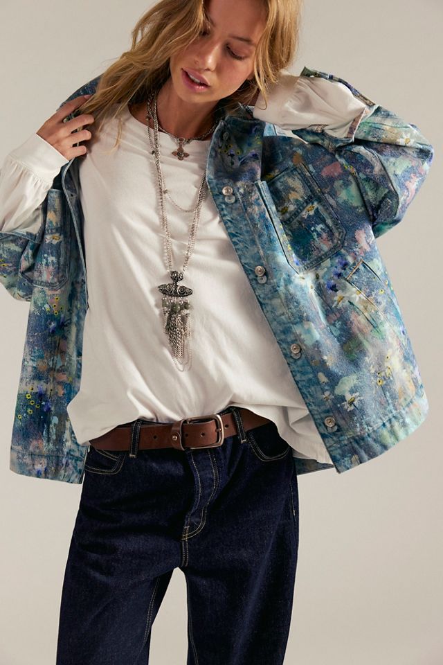 Veste en jean Madison City Illusions We The Free #3