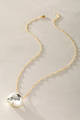 Paja Sola De Agua Necklace at Free People in Mixed Metal