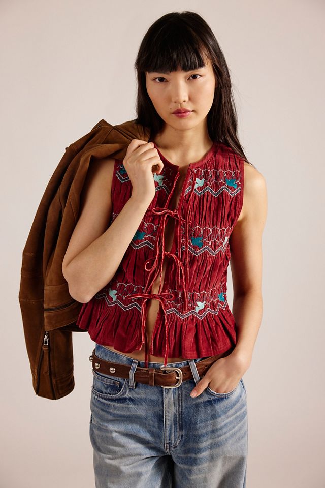 Terra Smocked Maxi Skirt Set #2