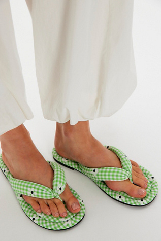 Picnic Dreams Flip Flops