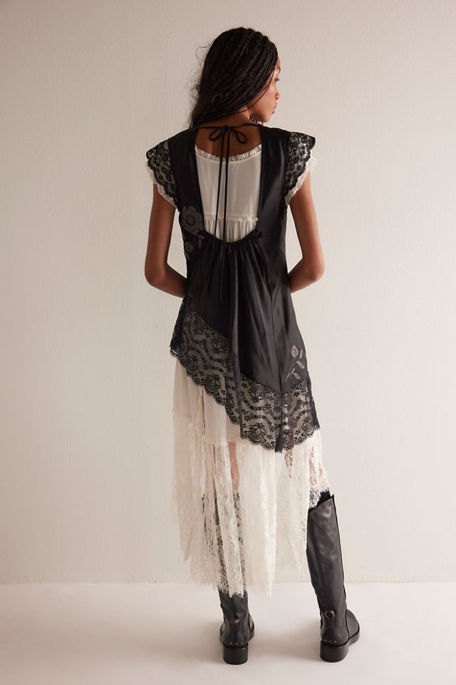 Carmen Lace Maxi Top #1