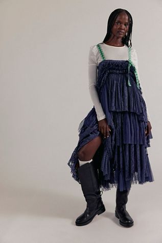 We The Free Down East Denim Mini Dress