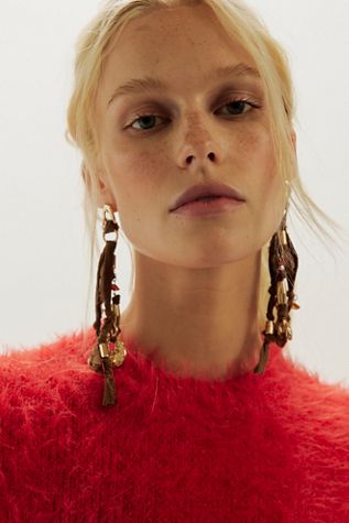 Check Mate Drop Earrings