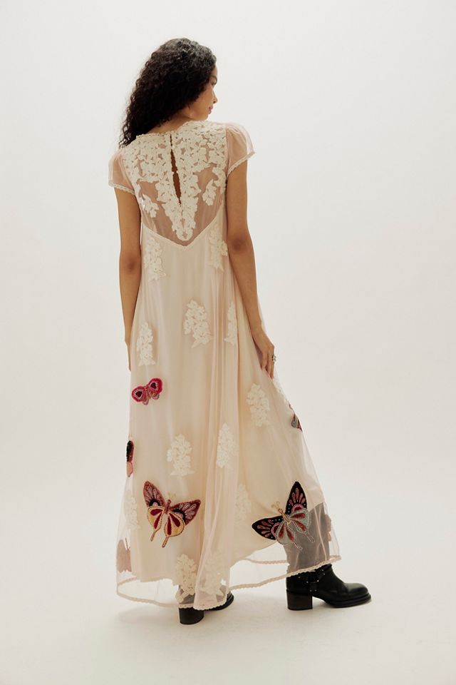 Butterfly Grove Maxi Dress #1