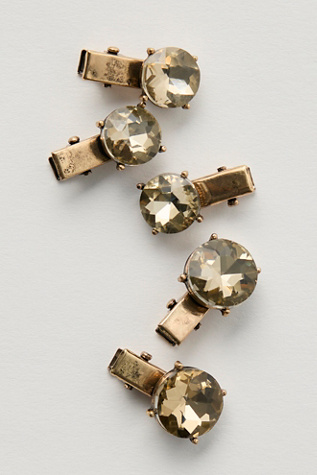 No Flash Please Sequin Barrettes