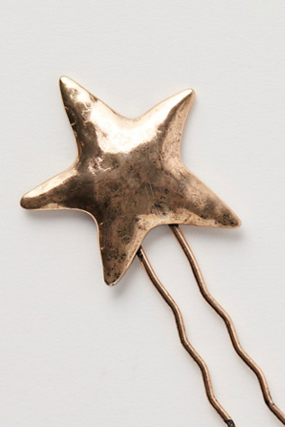 Женские аксессуары для волос Free People Interstellar Hair Pin, цвет: Золотой — фото 2