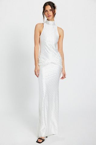 DELFI Roya Embellished Maxi Dress