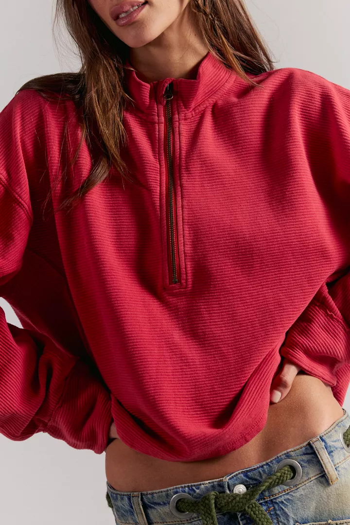 We The Free Celeste Quarter Zip