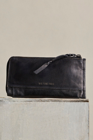 Женский кошелёк We The Free Emerson Wallet, цвет: Чёрный — фото 2