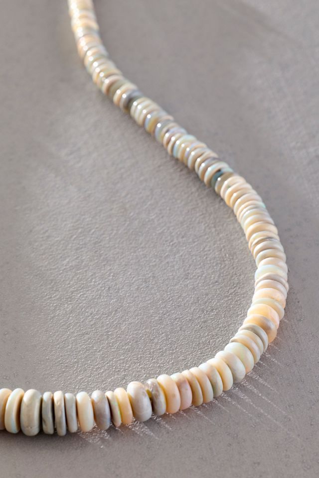 Elisabeth Bell Opal Bead Necklace #1