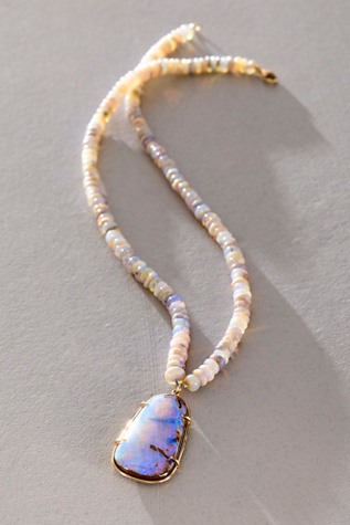 Женское колье Elisabeth Bell Jewelry Elisabeth Bell One of a Kind Opal Sky, цвет: Золотой — фото 2