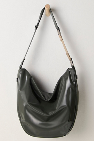 RAINS Valera Large Shoulder Bag at Free People in Swamp