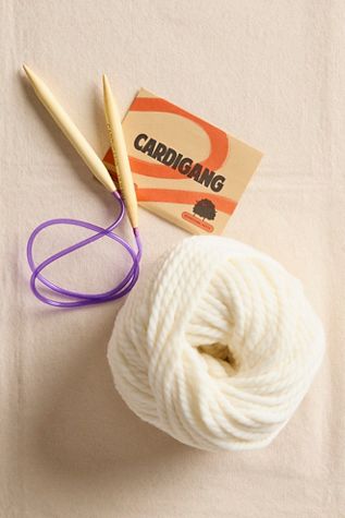 Kit de bonnet tricoté premium Harper Cardigang