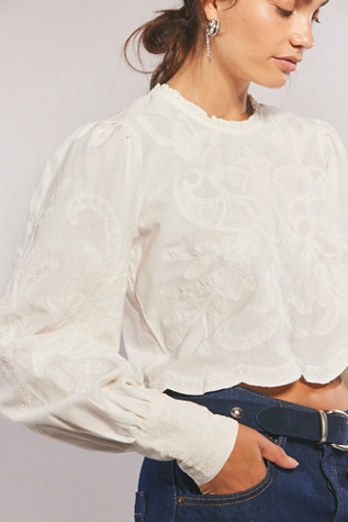 Veronica Embroidered Top
