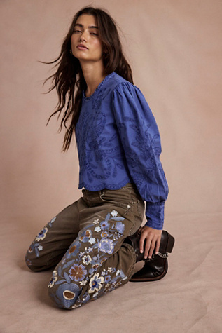 Veronica Embroidered Top