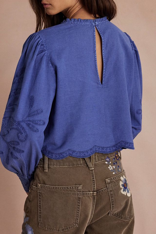 Haut brodé Veronica #1