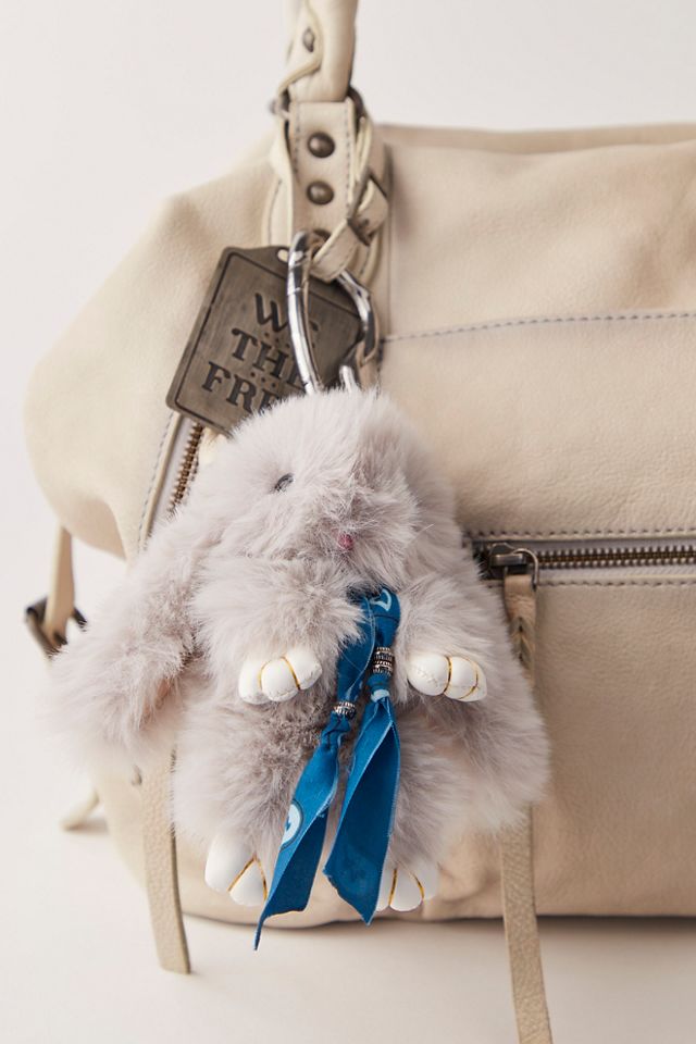 Charm de sac lapin duveteux #1