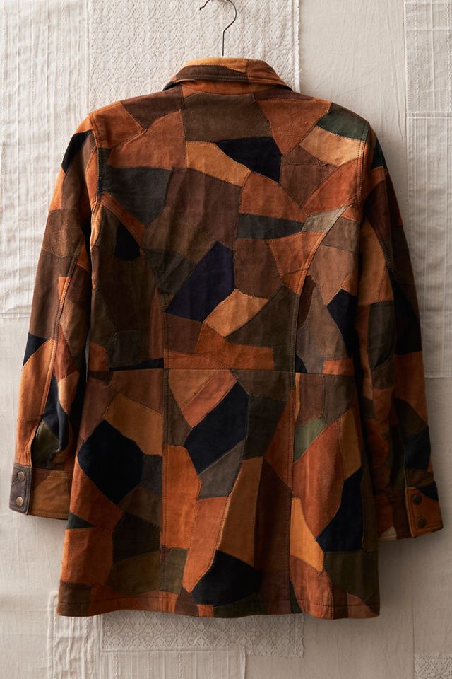 Patchwork Suede Jacket #1