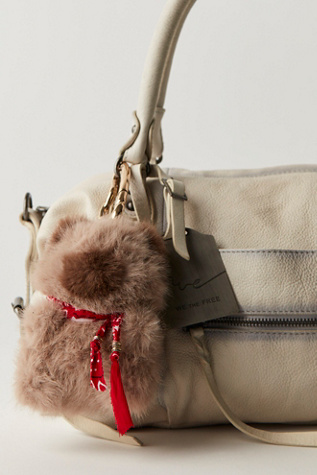 Fluffy Capybara Bag Charm