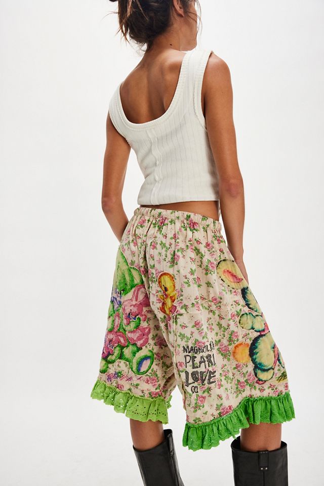 Magnolia Pearl Patchwork Fernie Shorts #1
