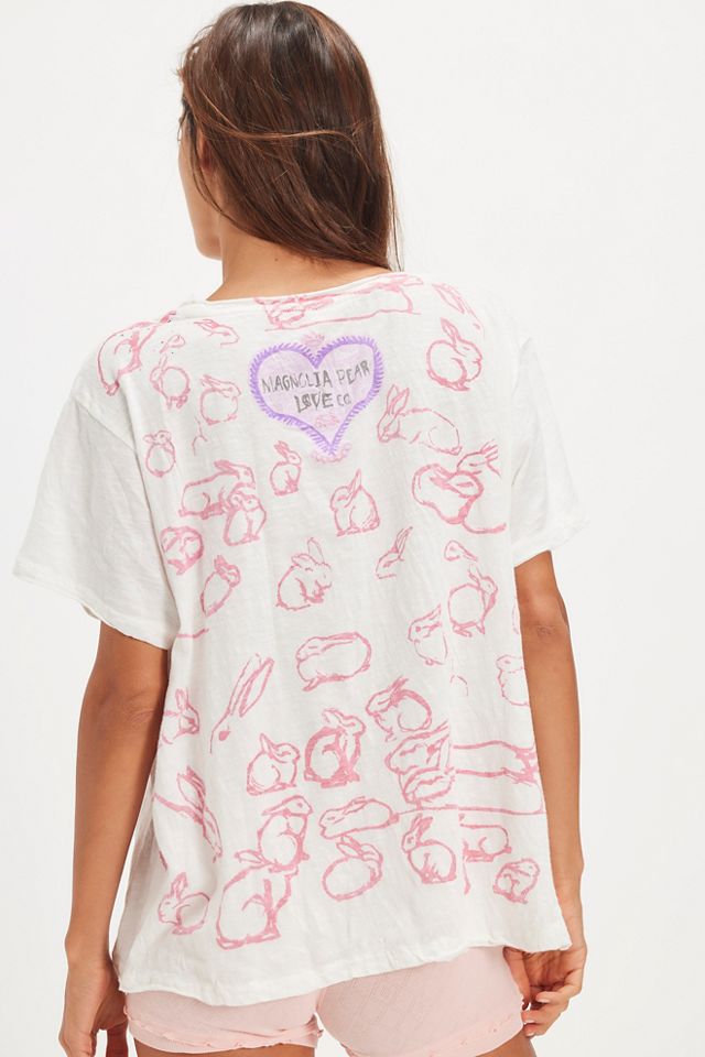 Magnolia Pearl Ducks Love Strawberries Tee #1