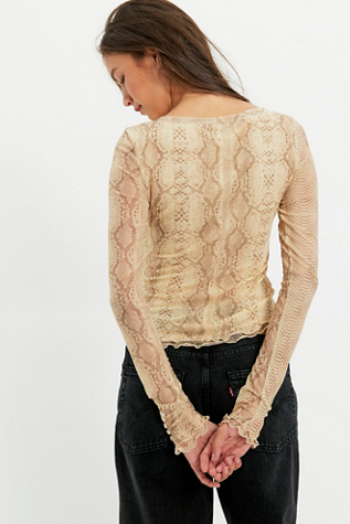 Lilly Printed Long Sleeve Top - thumbnail 5