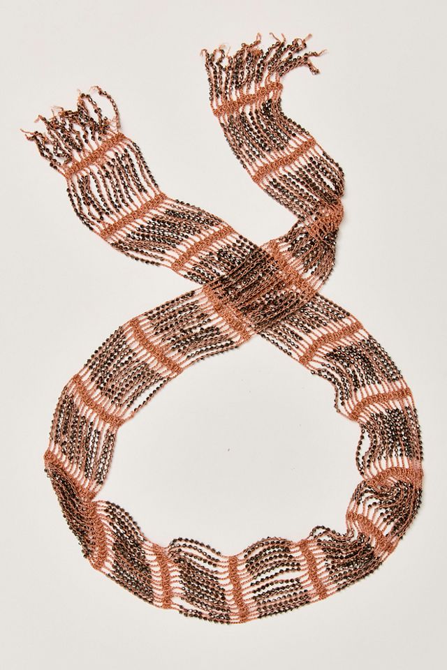Damsel Metallic Wrap Belt #1