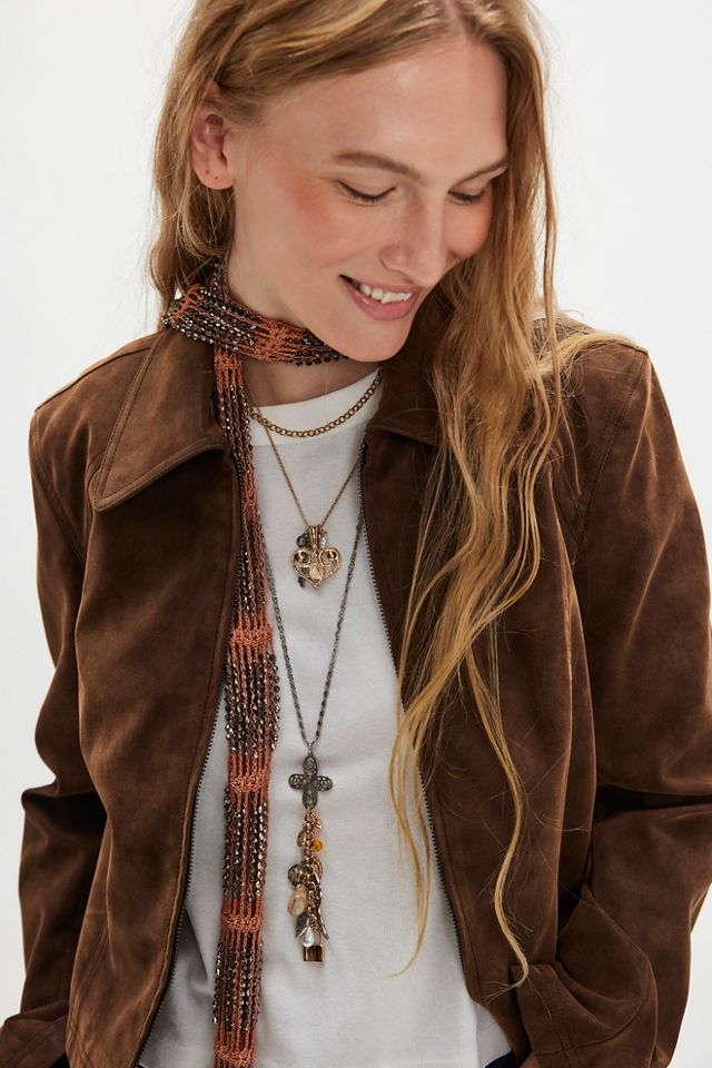 Damsel Metallic Wrap Belt #3