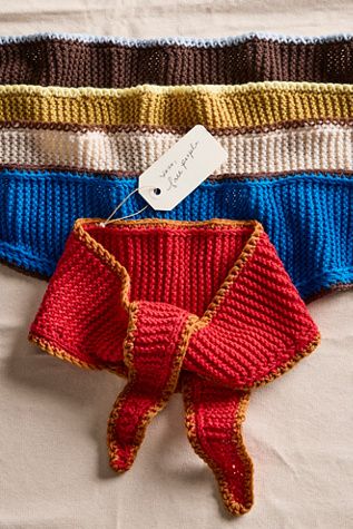 Edith Hand Crochet Bandana