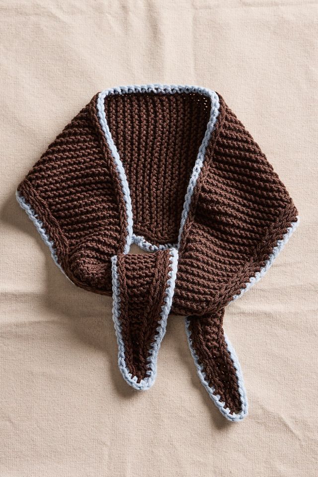 Edith Hand-Crocheted Bandana #2