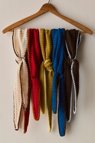 Edith Hand-Crocheted Bandana