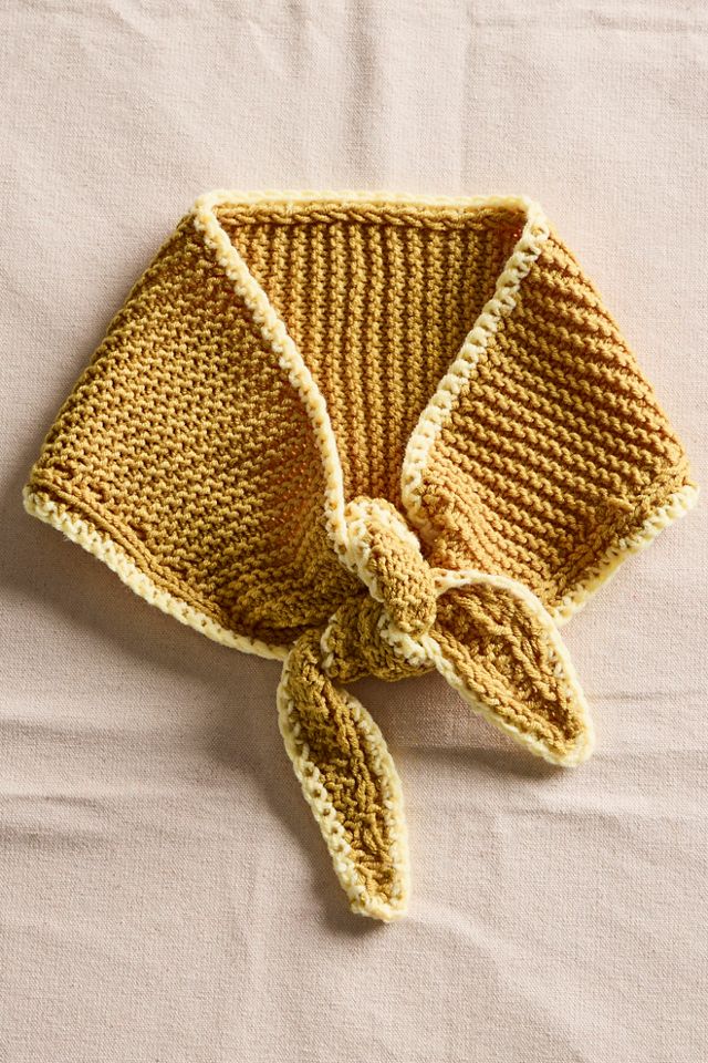 Edith Hand-Crocheted Bandana #3