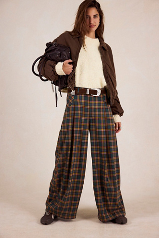 About It Baggy Wide-Leg Trousers