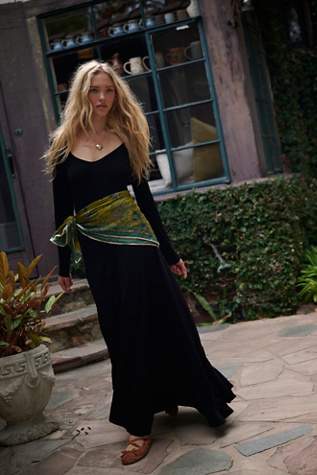 Tatiana Maxi Dress by free-est at Free People in Black, Size: XS