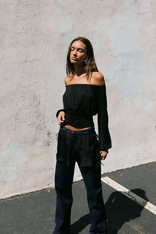 Daphne Top by free-est at Free People in Black, Size: S