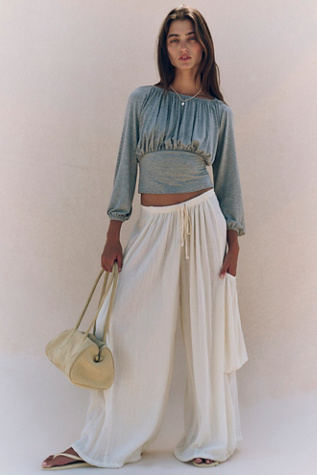 Daphne Top by free-est at Free People in Heather Grey, Size: XS