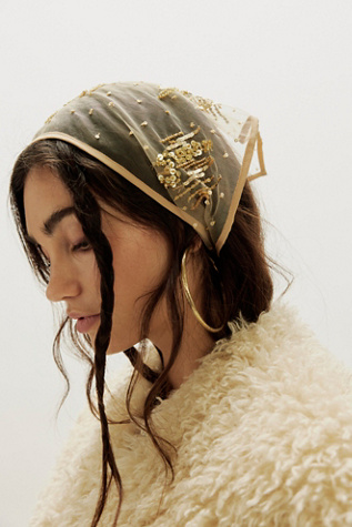 Carnegie Beaded Hair Scarf product page