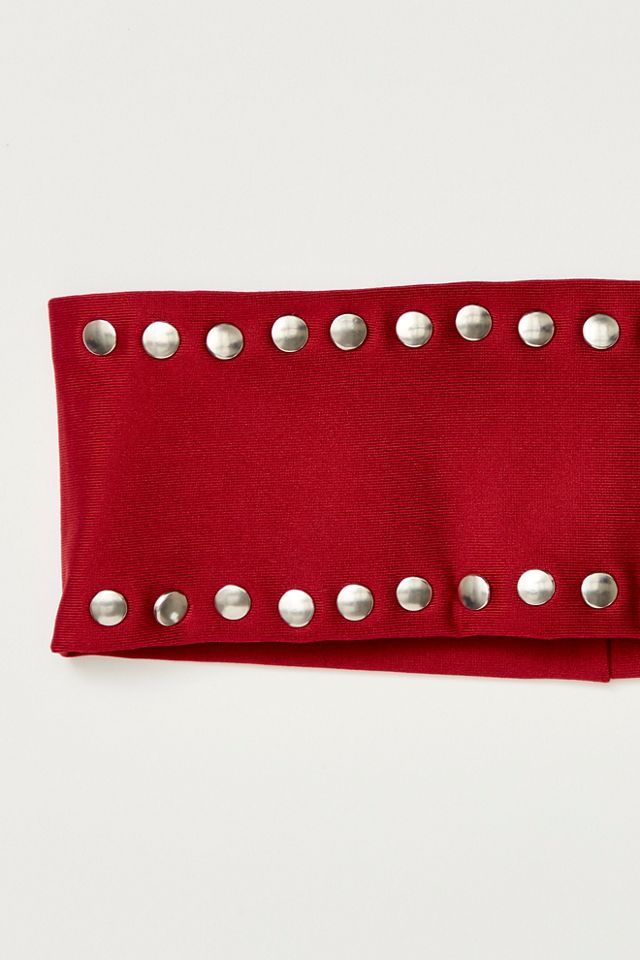 Abbey Studded Soft Headband #1