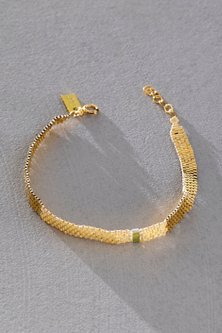 Iwona Ludyga Design Phoenix Beaded Strap Bracelet